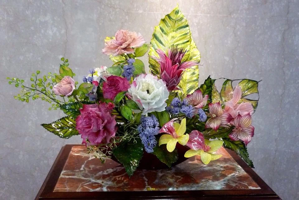 日本水晶花藝 - 畢業作品